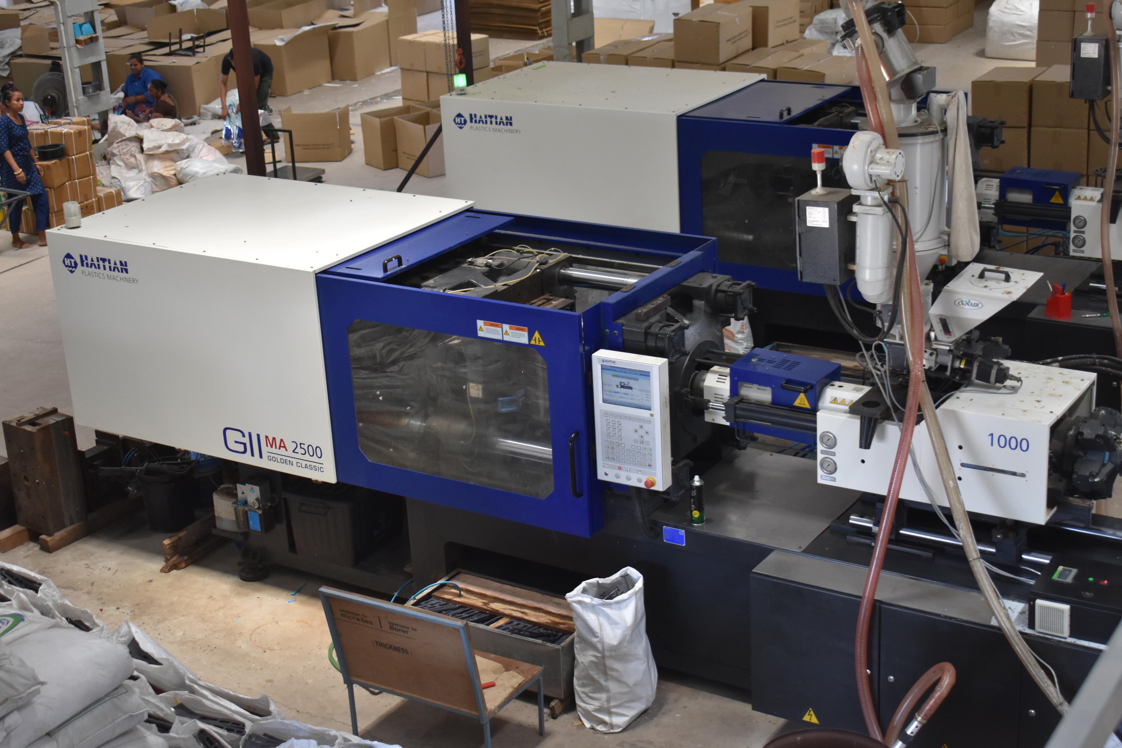 Production line machinery detail